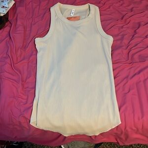 Cream Tank Top